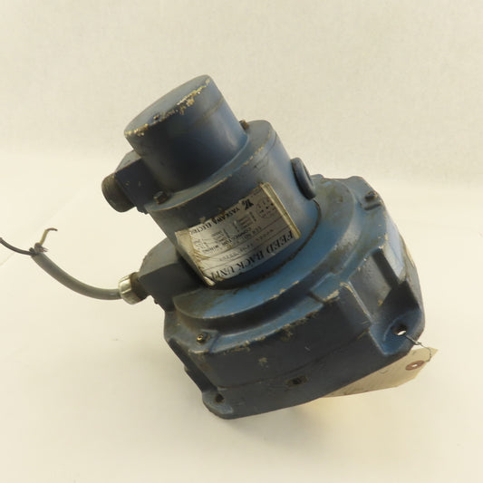 Yaskawa TFUE-05ZC7 PMRS-16-Y011 83VDC 2500RPM 500W Print Motor Feed Back Unit