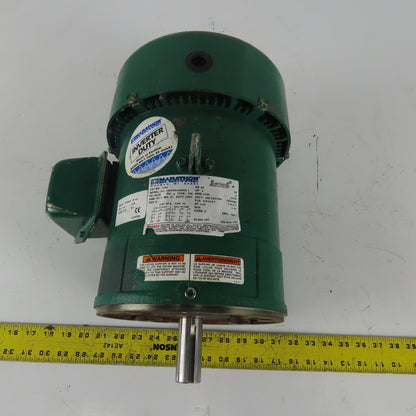 Marathon EVJ 182TTFR4340AN L 3Hp Electric Motor 208-230/460V 3Ph 1760RPM 182TC