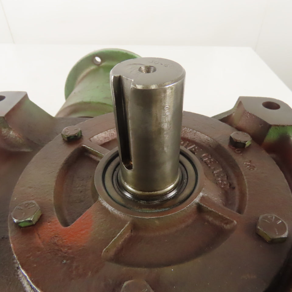 Textron MHV30-7B Cone Drive 10:1 Ratio 2000RPM 4.10Hp Input MAX Gear Reducer