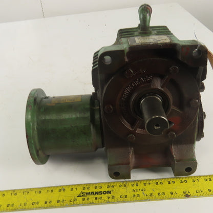 Textron MHV30-7B Cone Drive 10:1 Ratio 2000RPM 4.10Hp Input MAX Gear Reducer