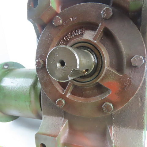 Textron MHV30-7B Cone Drive 10:1 Ratio 2000RPM 4.10Hp Input MAX Gear Reducer