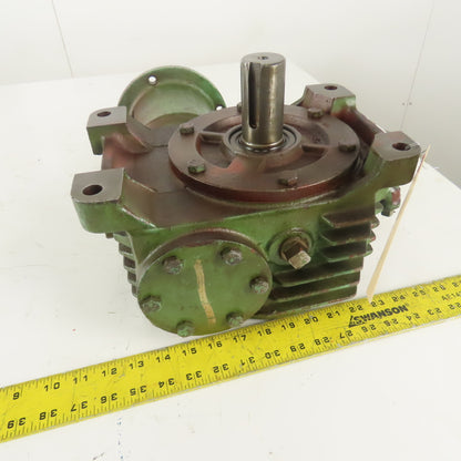 Textron MHV30-7B Cone Drive 10:1 Ratio 2000RPM 4.10Hp Input MAX Gear Reducer