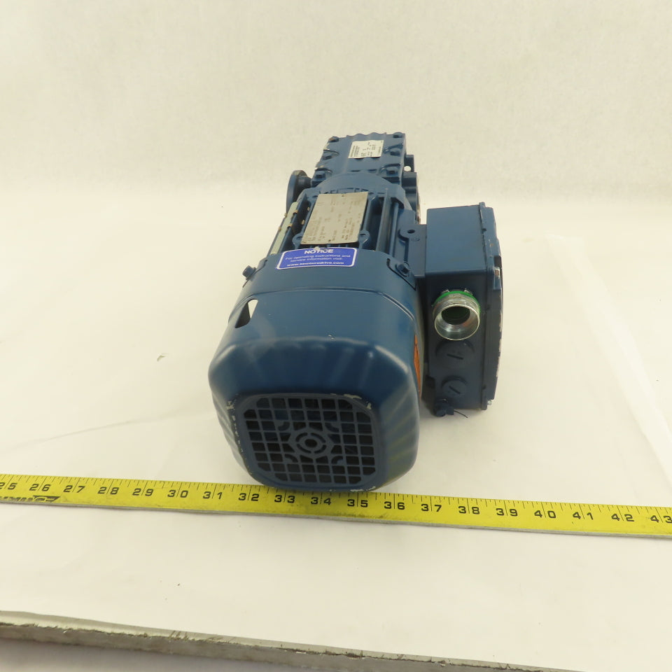 Sew Eurodrive WAF30DRS71M4BE1HR 27.5:1 Ratio 50RPM Output 50Hz 400V Gear Motor