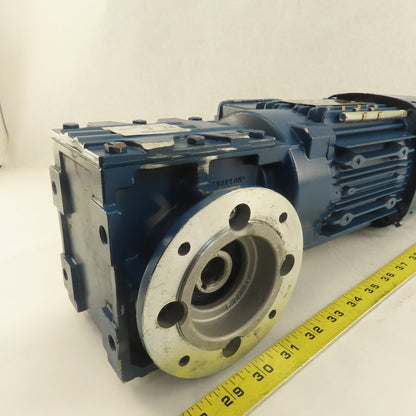 Sew Eurodrive WAF30DRS71M4BE1HR 27.5:1 Ratio 50RPM Output 50Hz 400V Gear Motor