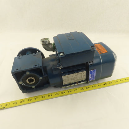 Sew Eurodrive WAF20DRS71S4BE05HR 6.57:1 Ratio 259RPM Output 440/480VY Gear Motor