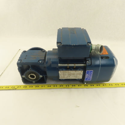 Sew Eurodrive WAF20DRS71S4BE05HR 27.5:1 Ratio 60RPM Output 440-480VY Gear Motor