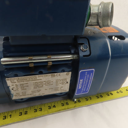 Sew Eurodrive WAF20DRS71S4BE05HR 27.5:1 Ratio 60RPM Output 440-480VY Gear Motor