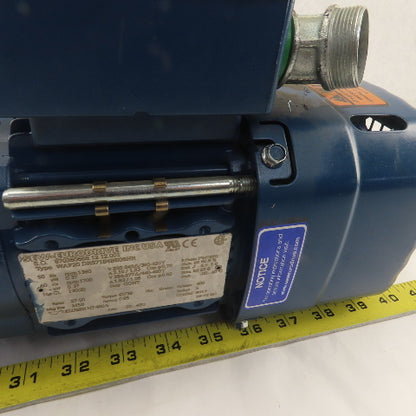 Sew Eurodrive WAF20DRS71S4BE05HR 27.5:1 Ratio 60RPM Output 440-480VY Gear Motor