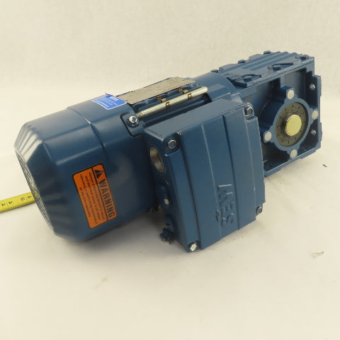 Sew WAF30DRS71S4BE05HR 47.5:1 Ratio 29RPM .50Hp 3Ph 220/380V 50Hz Gear Motor