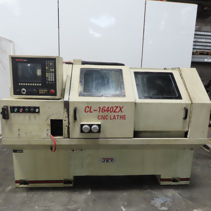 Jet CL-1640ZX CNC Lathe 208-230V 3 Ph W/Anilam 4200T Controller