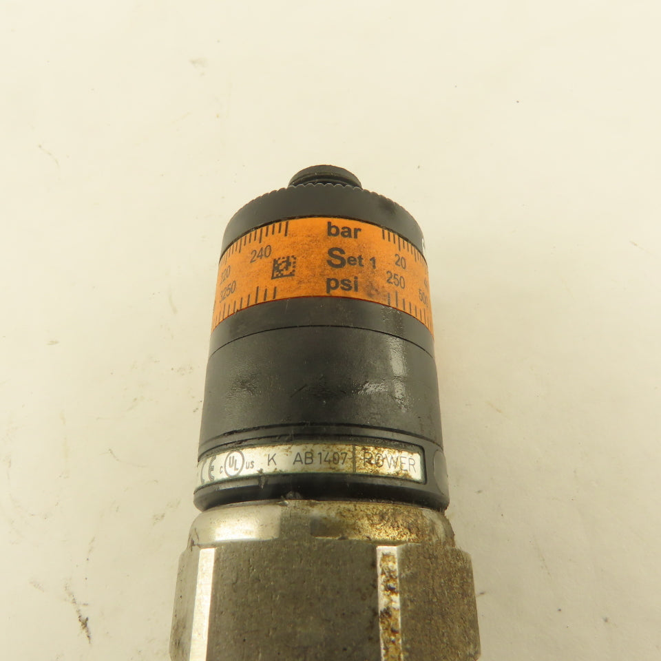 IFM PK5521 Switch Point Set Pressure Switch 240 Bar 3250 PSI