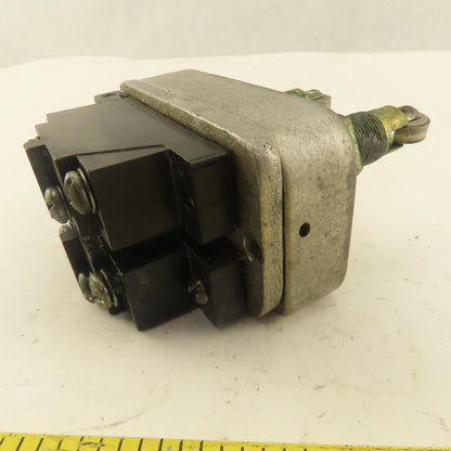 Micro Switch 3MN1 600V Max Tandem Roller Plunger Limit Switch Assembly