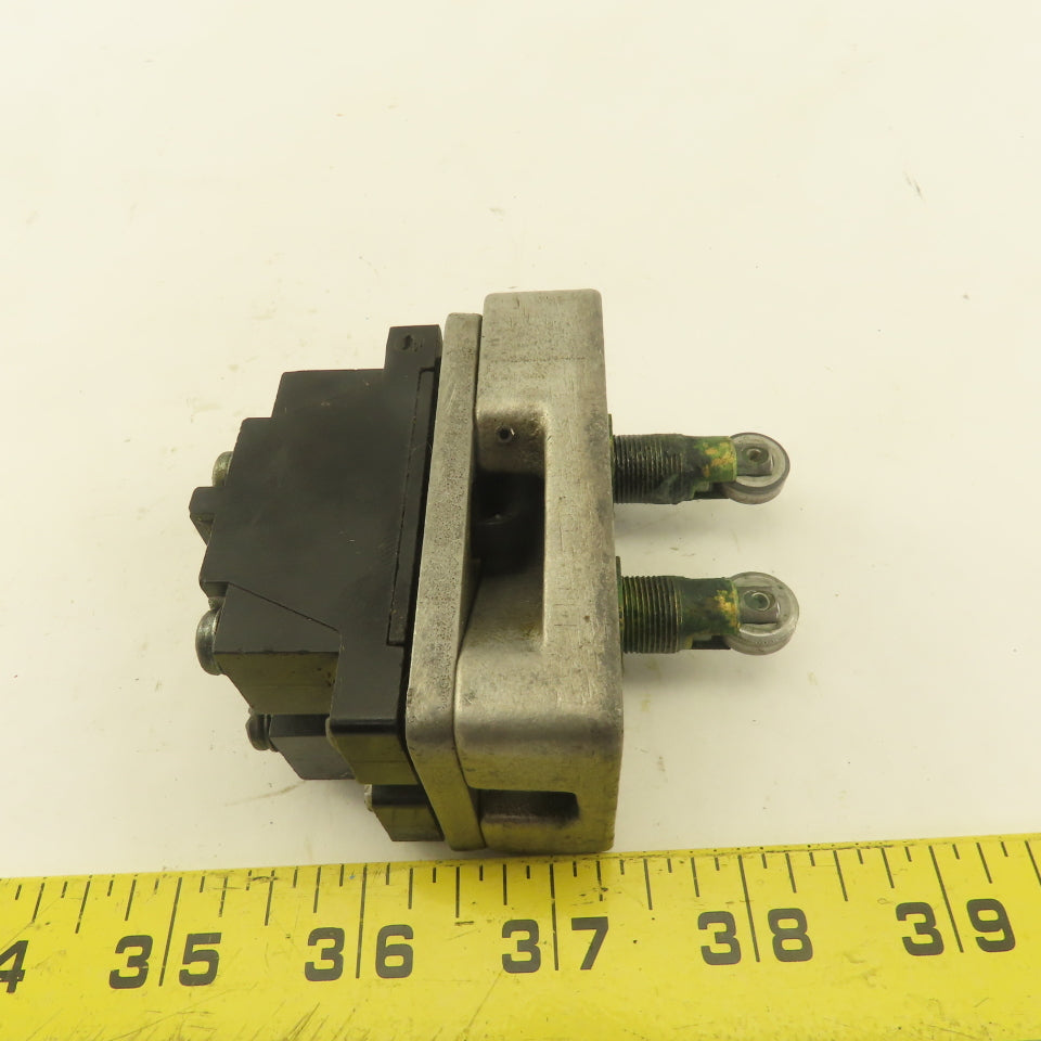 Micro Switch 3MN1 600V Max Tandem Roller Plunger Limit Switch Assembly