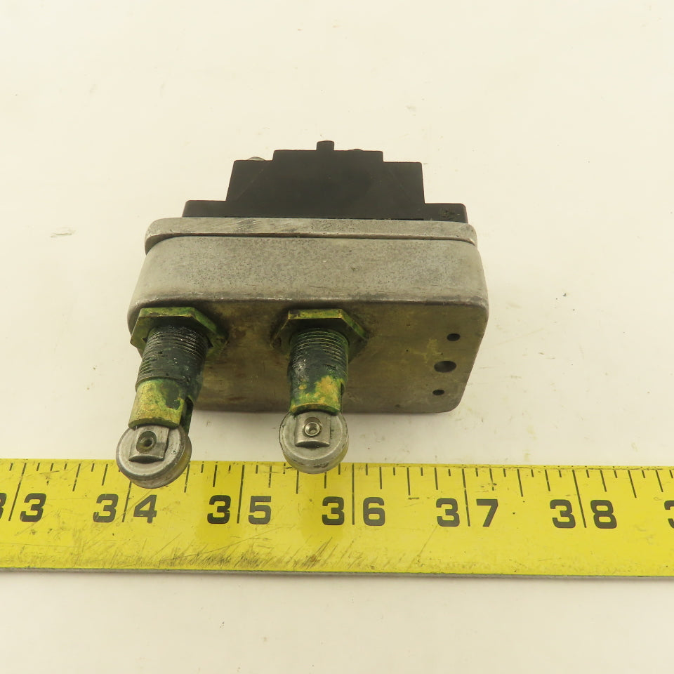 Micro Switch 3MN1 600V Max Tandem Roller Plunger Limit Switch Assembly