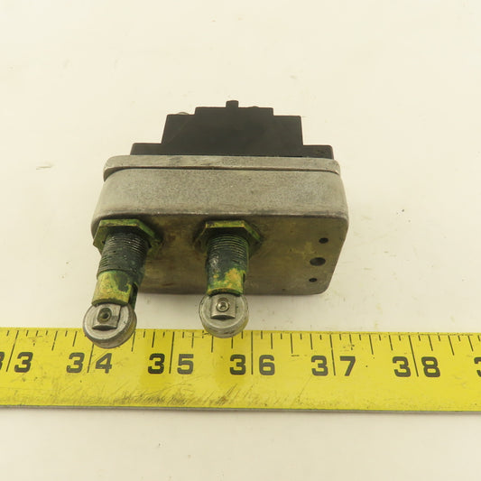 Micro Switch 3MN1 600V Max Tandem Roller Plunger Limit Switch Assembly