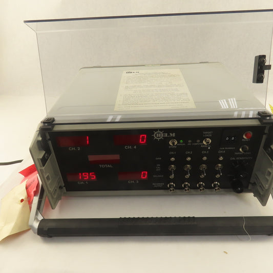 Helm PLM-4 Porta Peak 4 Channel Press Load Monitor 120/230V
