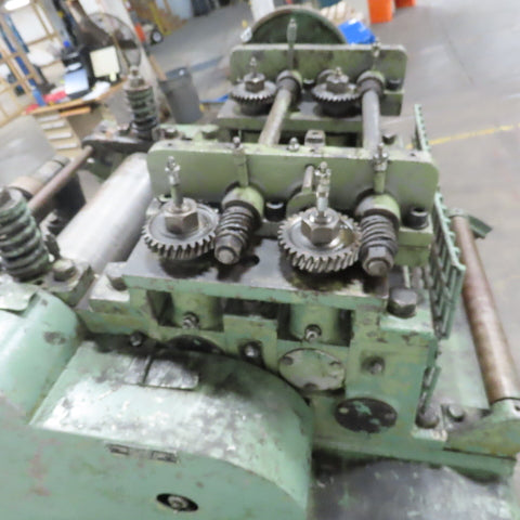 Littell 412H-C60 6000 Lb. X 12" Cradle Feeder Straightener 208-230/460V 3 Ph