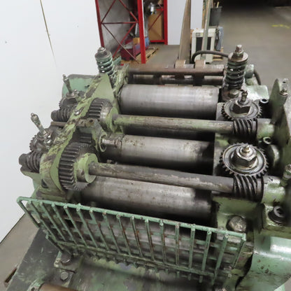 Littell 412H-C60 6000 Lb. X 12" Cradle Feeder Straightener 208-230/460V 3 Ph