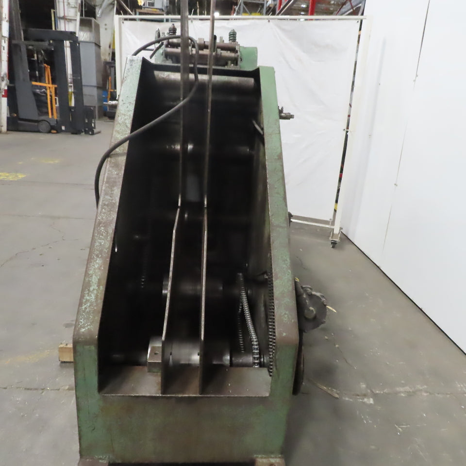 Littell 412H-C60 6000 Lb. X 12" Cradle Feeder Straightener 208-230/460V 3 Ph