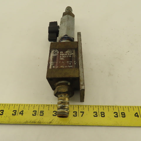 Plastic Process Equipment Inc. Smart-Flow .5-2.5 GPM Flow Indicator W/ Valve
