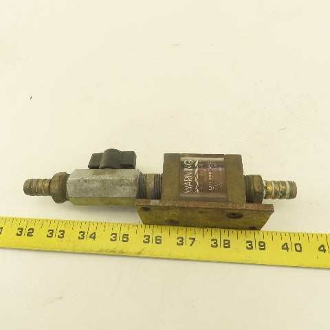 Plastic Process Equipment Inc. Smart-Flow .5-2.5 GPM Flow Indicator W/ Valve