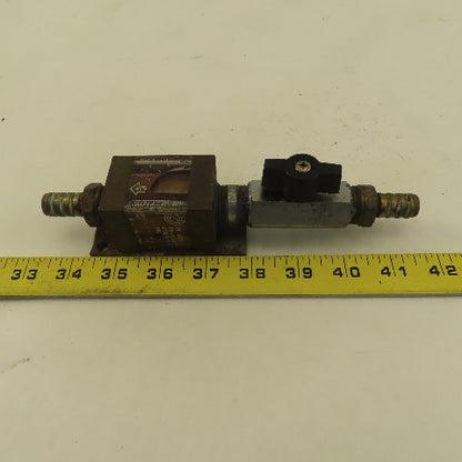 Plastic Process Equipment Inc. Smart-Flow .5-2.5 GPM Flow Indicator W/ Valve