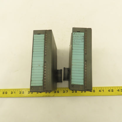 Siemens 6ES7321-1BH02-0AA0 Simatic S7 Digital Input Module Lot Of 2