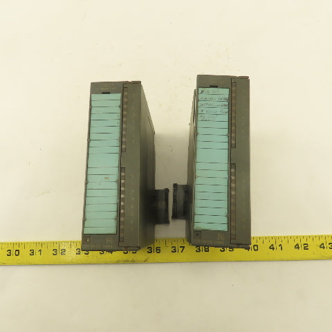Siemens 6ES7321-1BH02-0AA0 Simatic S7 Digital Input Module Lot Of 2