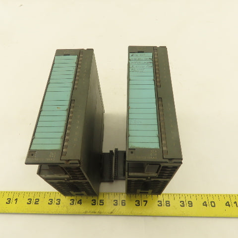 Siemens 6ES7321-1BH02-0AA0 Simatic S7 Digital Input Module Lot Of 2