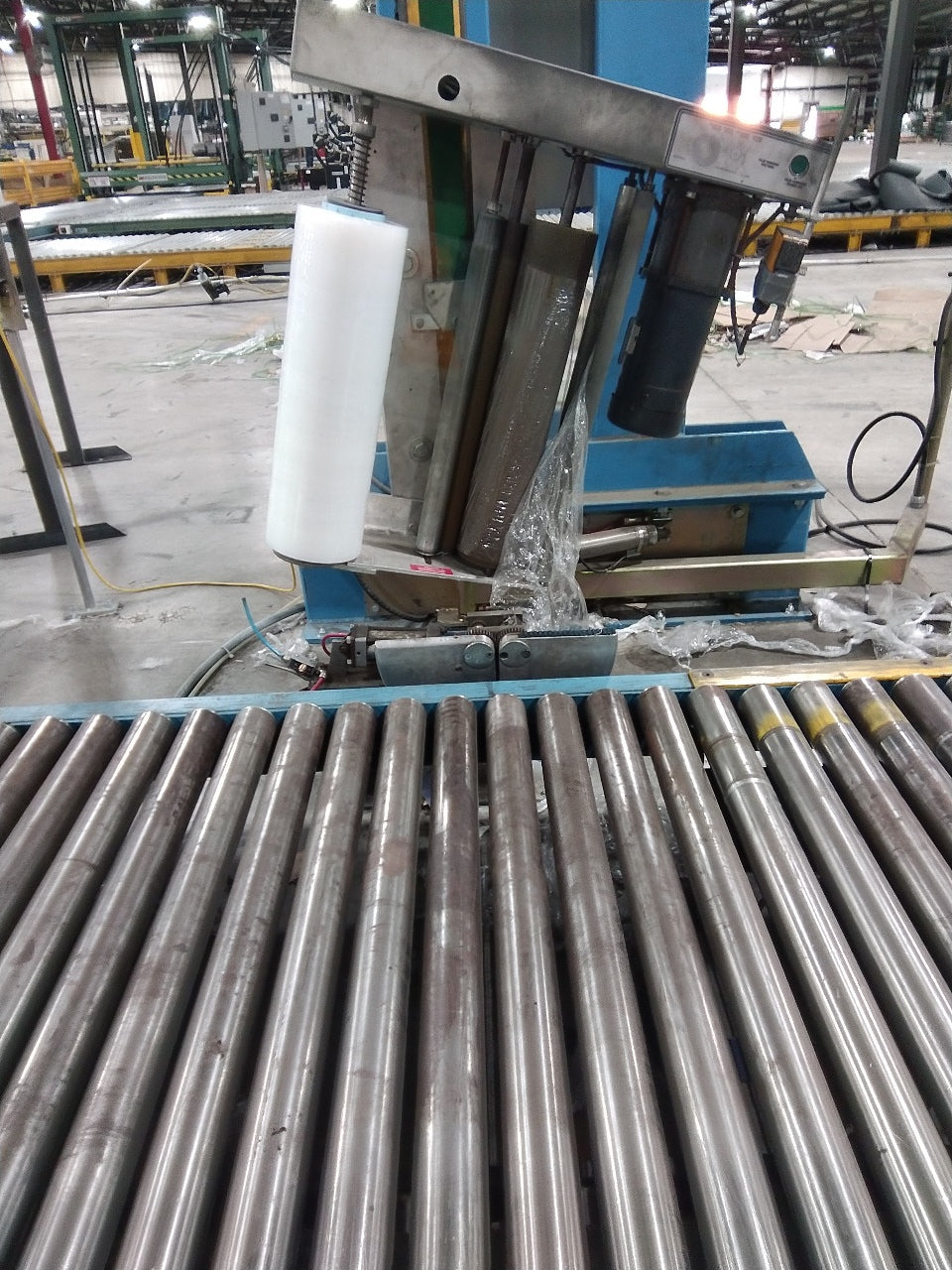 ITW S62505/205 Rotary Tower Stretch Wrapper Conveyor System Spiral Grip 3Ph