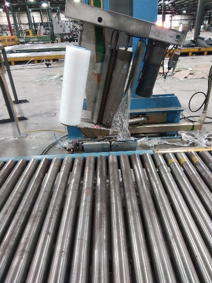 ITW S62505/205 Rotary Tower Stretch Wrapper Conveyor System Spiral Grip 3Ph