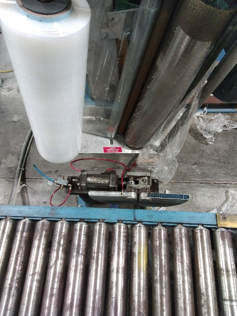 ITW S62505/205 Rotary Tower Stretch Wrapper Conveyor System Spiral Grip 3Ph