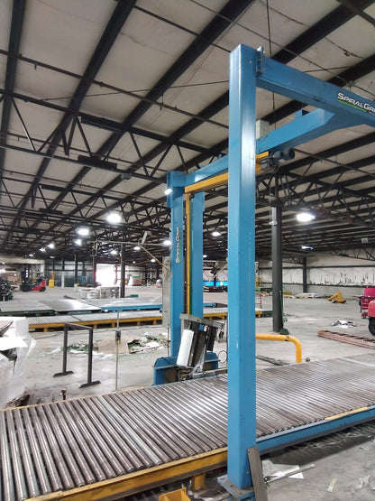 ITW S62505/205 Rotary Tower Stretch Wrapper Conveyor System Spiral Grip 3Ph