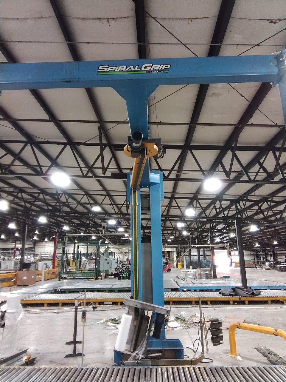 ITW S62505/205 Rotary Tower Stretch Wrapper Conveyor System Spiral Grip 3Ph