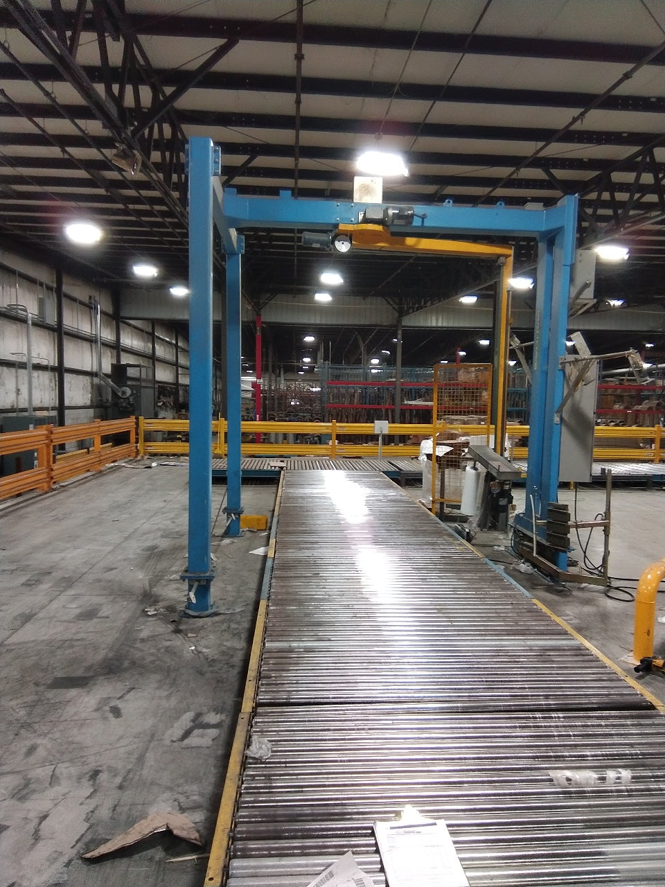 ITW S62505/205 Rotary Tower Stretch Wrapper Conveyor System Spiral Grip 3Ph