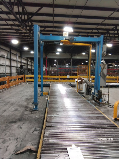 ITW S62505/205 Rotary Tower Stretch Wrapper Conveyor System Spiral Grip 3Ph