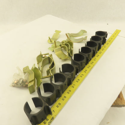 Hydra-Zorb 1-3/4" Pipe Insulation Vibration Absorbing Strut Clamp Lot of 10