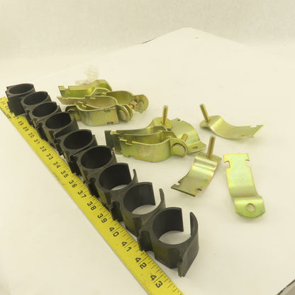 Hydra-Zorb 1-3/4" Pipe Insulation Vibration Absorbing Strut Clamp Lot of 10
