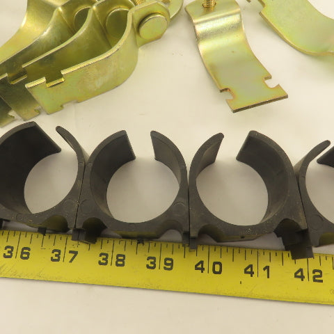 Hydra-Zorb 1-3/4" Pipe Insulation Vibration Absorbing Strut Clamp Lot of 10