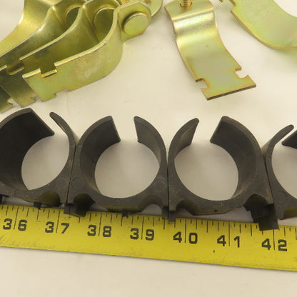 Hydra-Zorb 1-3/4" Pipe Insulation Vibration Absorbing Strut Clamp Lot of 10