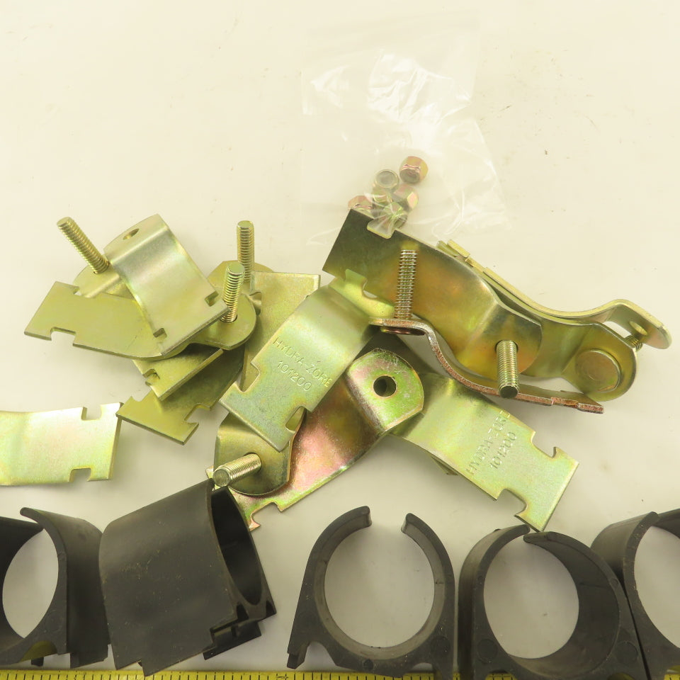 Hydra-Zorb 1-3/4" Pipe Insulation Vibration Absorbing Strut Clamp Lot of 7