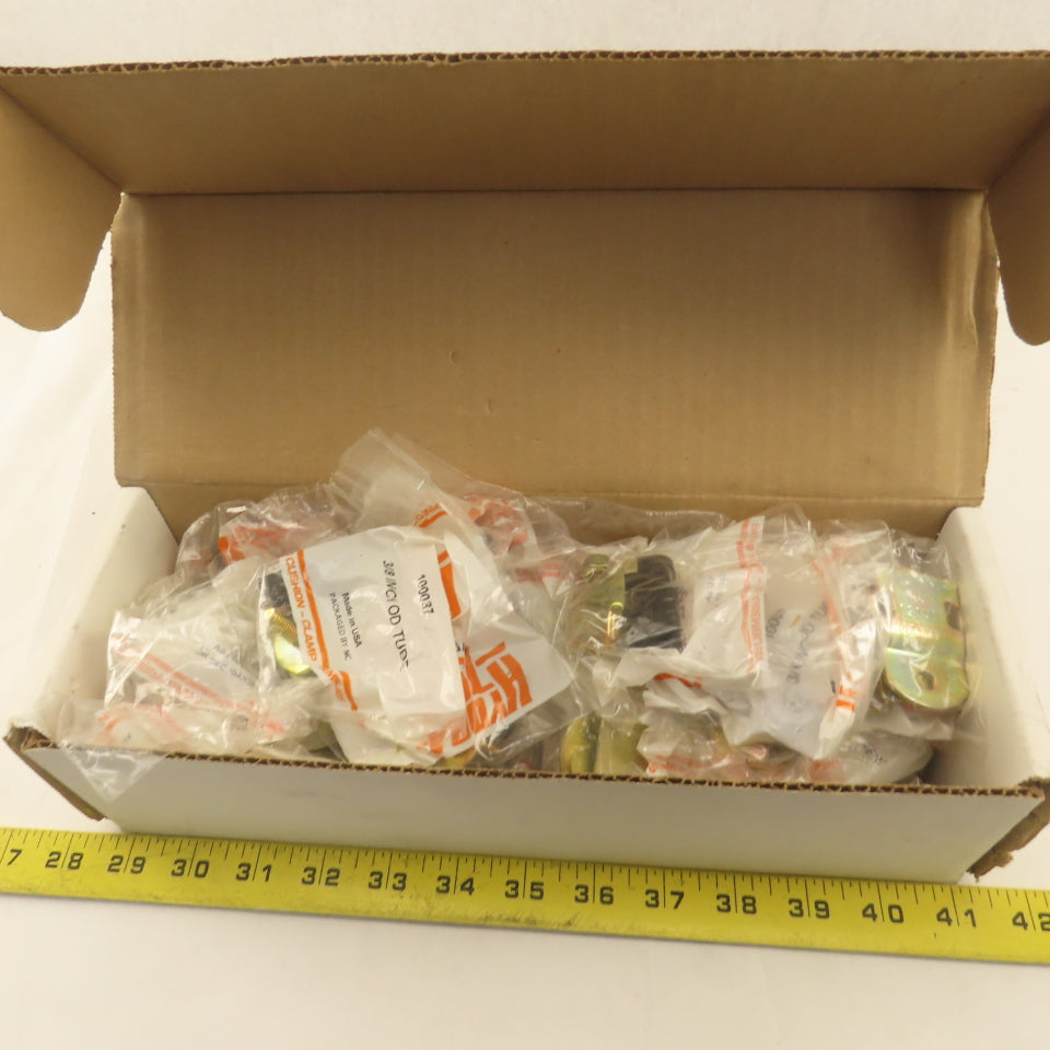 Hydra-Zorb 100037 3/8" Pipe Insulation Vibration Absorbing Strut Clamp Lot of 29