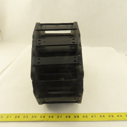 Igus 220.01 4" x 1" Pass Thru Cable Hose Carrier Drag Energy Chain 40"