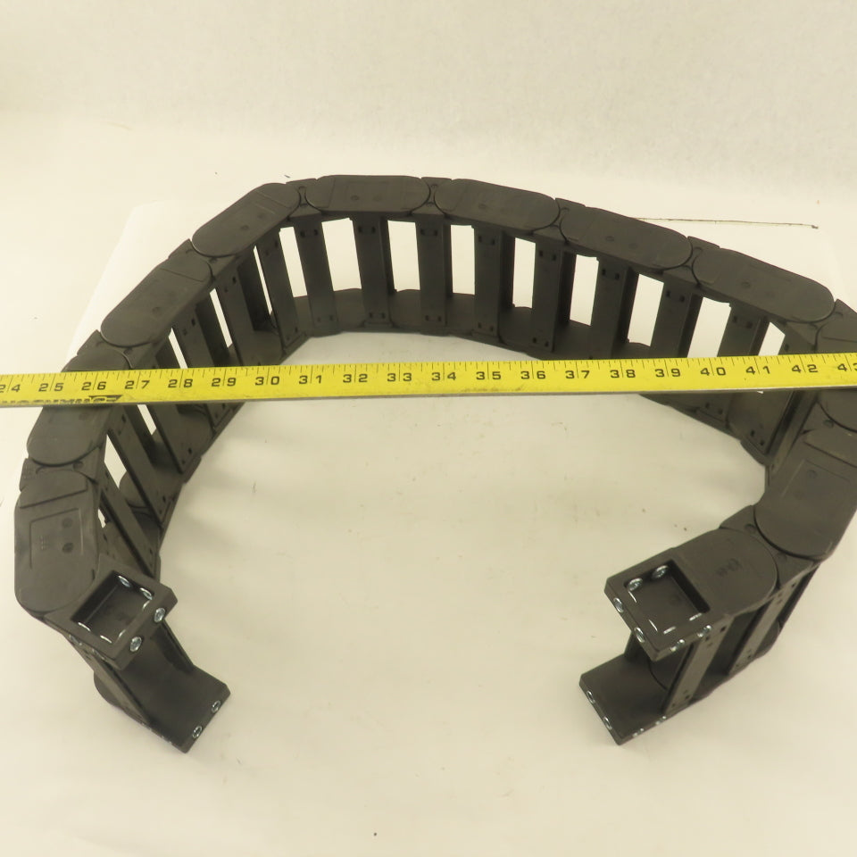 Igus 220.01 4" x 1" Pass Thru Cable Hose Carrier Drag Energy Chain 40"