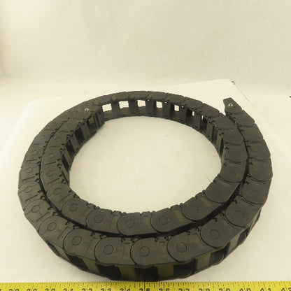 Igus 240.03.175 1-1/2"x1" Pass Thru Cable Hose Carrier Drag Energy Chain 6'9"