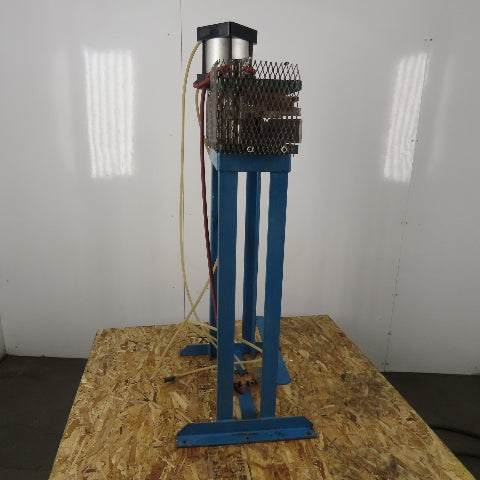 2-1/2" Stroke Pneumatic Air Powered 2 Post Toggle/Punch Press Foot Trip