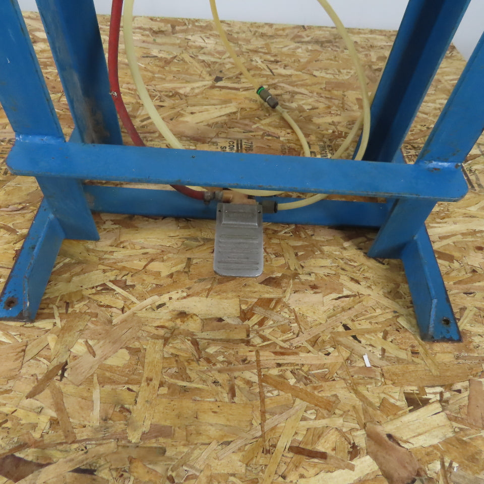 2-1/2" Stroke Pneumatic Air Powered 2 Post Toggle/Punch Press Foot Trip