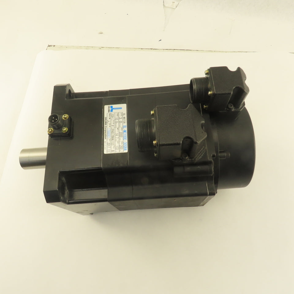 Okuma BL-MC100E-30SBA 3kW 3000RPM 3Ph 133V 200Hz BL Motor