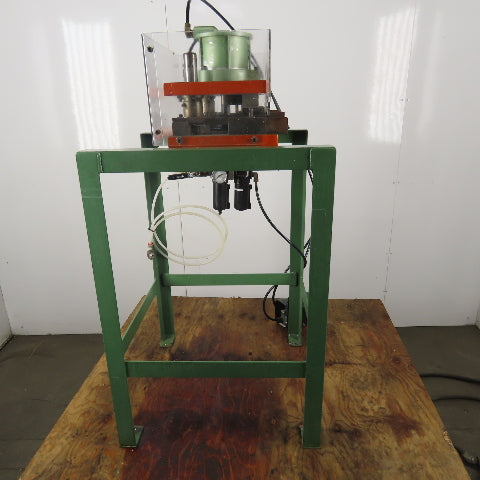 1-1/2" Stroke Pneumatic Air Powered 2 Post Toggle/Punch Press Foot Trip