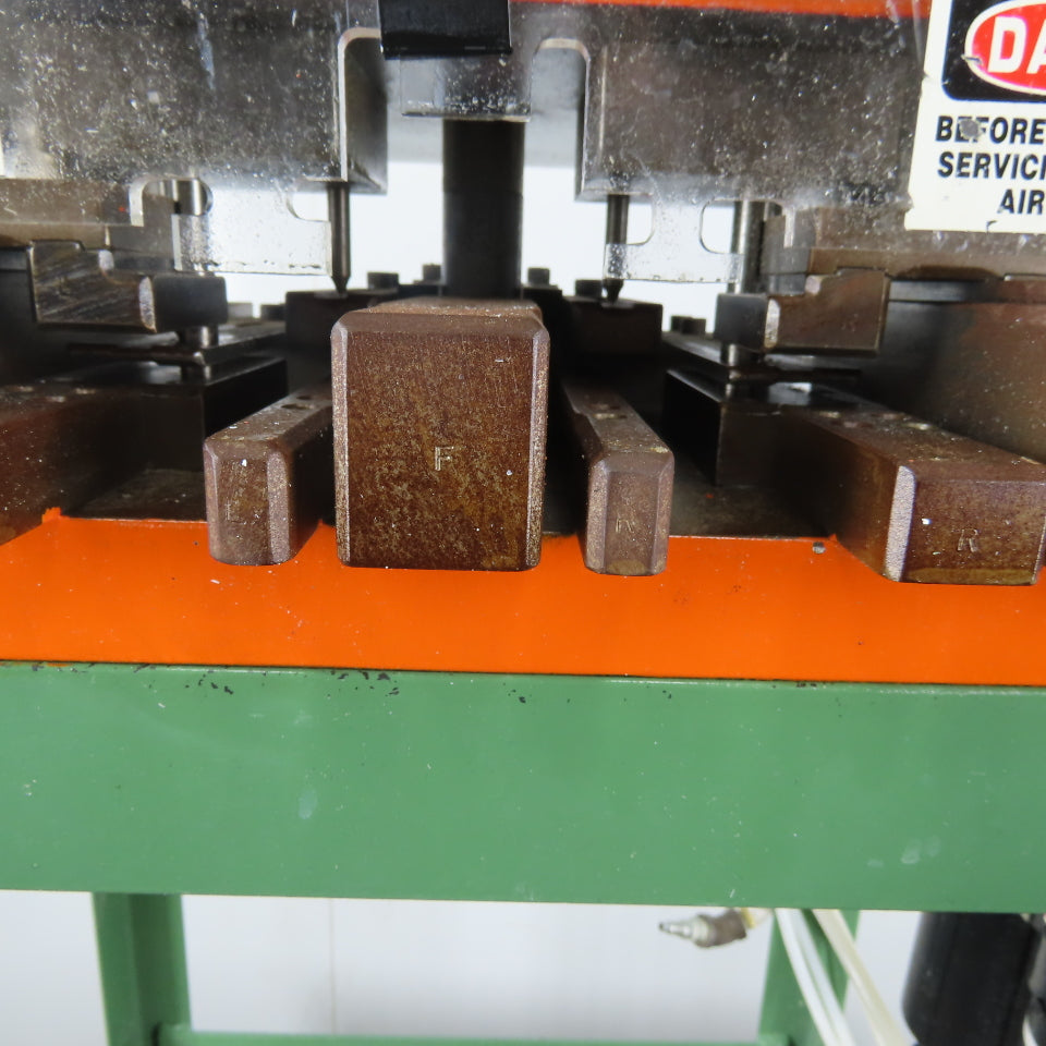 1-1/2" Stroke Pneumatic Air Powered 2 Post Toggle/Punch Press Foot Trip